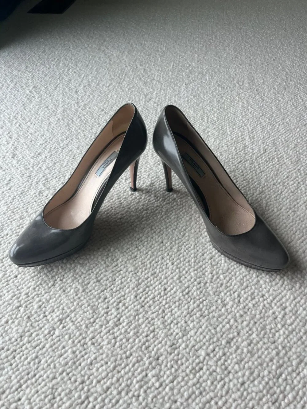 Prada Pump in Smokey Gray - Picture 1 of 7